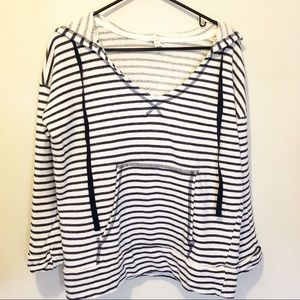 100% cotton Soft Joie hooded sweatshirt